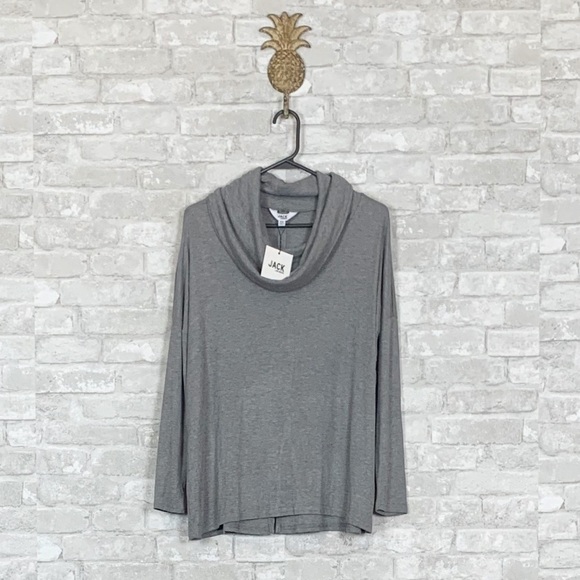 NWT Jack By BB Dakota Early Riser Cowl Neck Top - Picture 6 of 9
